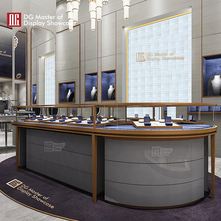 Custom wall mount display cases manufacturer Manufacturer | DG Display Showcase 9