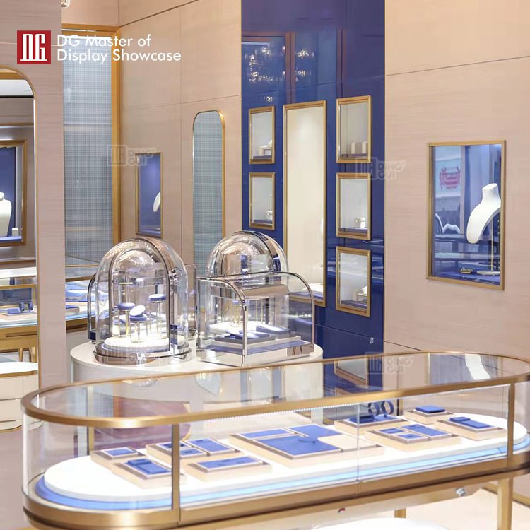 Custom wall mount display cases manufacturer Manufacturer | DG Display Showcase 8