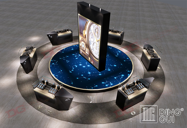 DG Showcase fancy style watch Showcase marvelous mall design 6