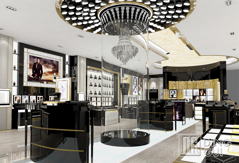 Custom Perfume Showcase factory overseas market Manufacturer | DG Display Showcase 5