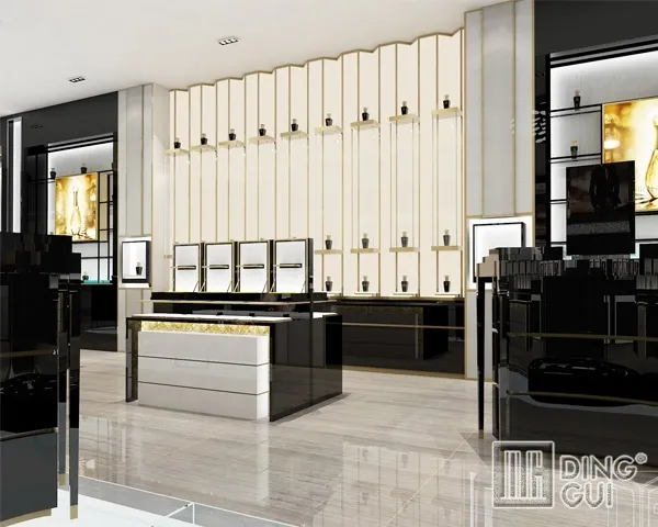 Custom Perfume Showcase factory overseas market Manufacturer | DG Display Showcase 3