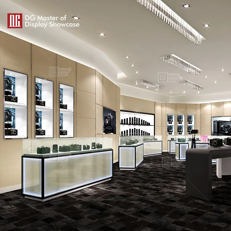 Custom eyewear display cases manufacturer Manufacturer | DG Display Showcase 2