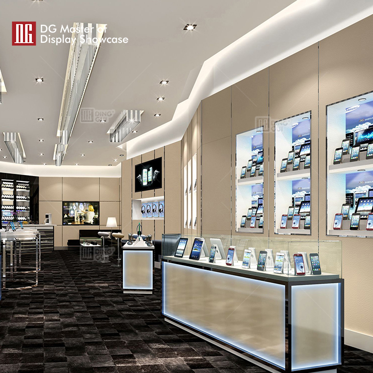 DG Showcase Exquisite Optical Shop Display Showcase Fashion Counter Design 9