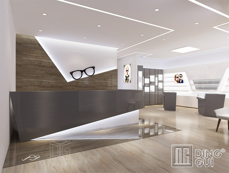 DG Showcase Modern retail store display rack for sunglasses interior design showcase 5