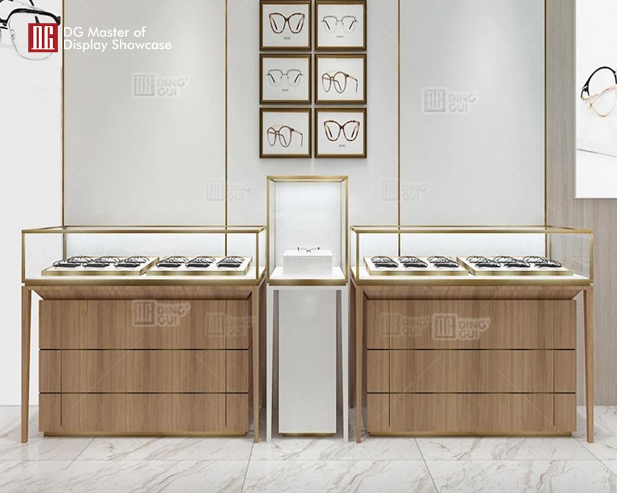 DG Showcase Yndefuld Romantisk Optisk Display Showcase Luksusbutik Dekoration Producenter 10