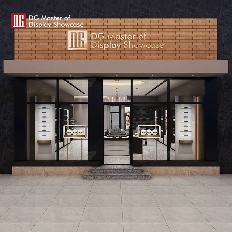 Custom Optical Showcase factory factory Manufacturer | DG Display Showcase1 2
