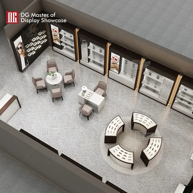 Custom Optical Showcase factory factory Manufacturer | DG Display Showcase1 5