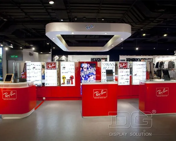 DG Showcase Πολυτελές Κατάστημα Οπτικών Γυαλιών Showcase Έπιπλα Εσωτερική Διακόσμηση 1