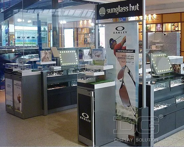 DG Showcase High End Eyeglasses Showcase Optical Display Stand Design 1