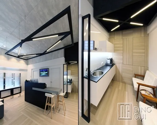 high end Optical Showcase manufacturers design solution | DG Display Showcase 2