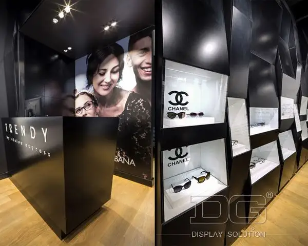 Custom wholesale Optical Showcase best supplier Manufacturer | DG Master 2