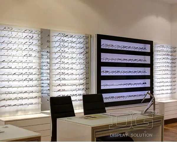 Custom Optical Showcase company wholesale Manufacturer | DG Display Showcase 3