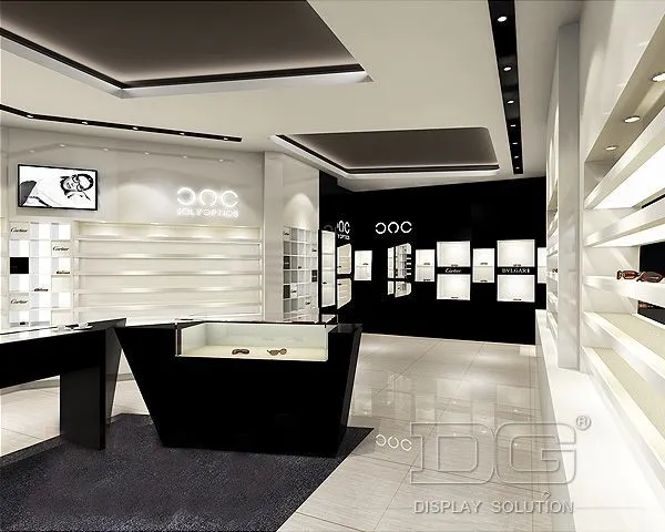 DG Showcase Eyeglasses Display Rack Optical Showcase Cabinets New Style 1