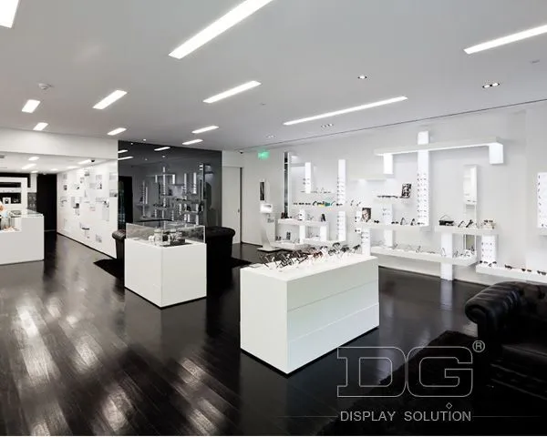 DG Showcase Custom Optical Counter Luxury Design For Shopping Mall 1