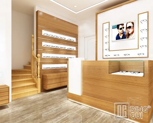 modern Optical Showcase wholesale | DG Display Showcase 3