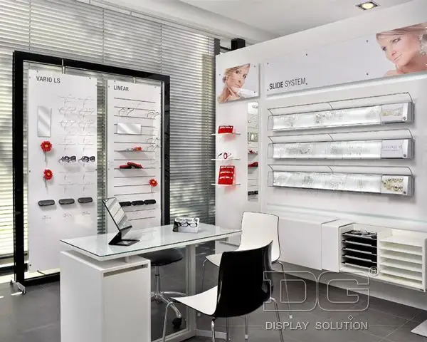 Custom Optical Showcase company for optical Manufacturer | DG Display Showcase 2