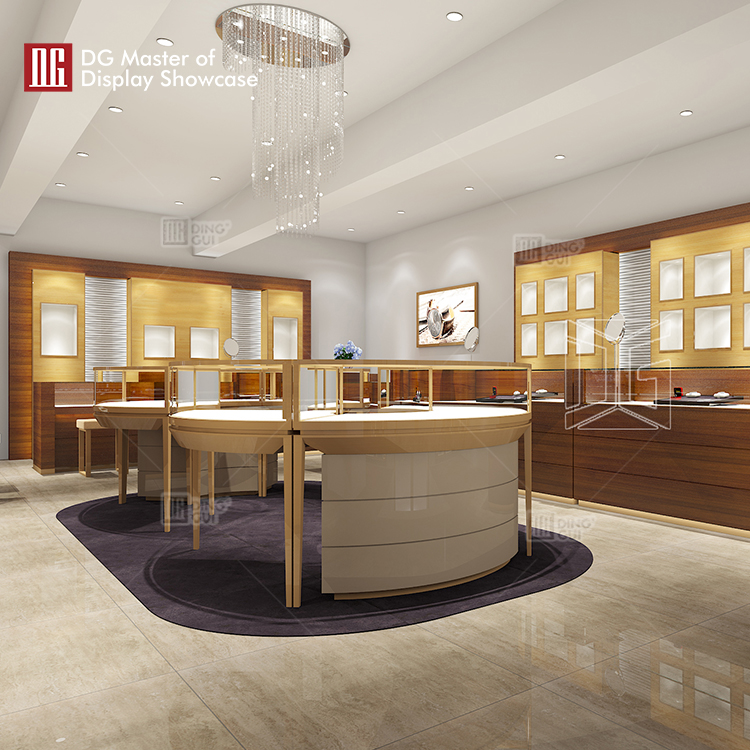 latest optical shop display cabinets personalized | DG Display Showcase 7