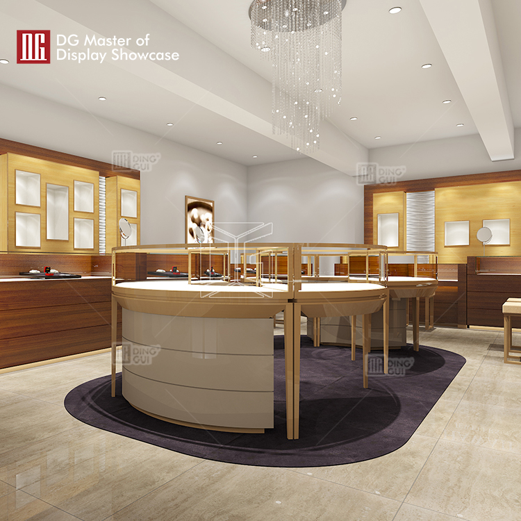 creative optical display cabinets personalized | DG Display Showcase 9