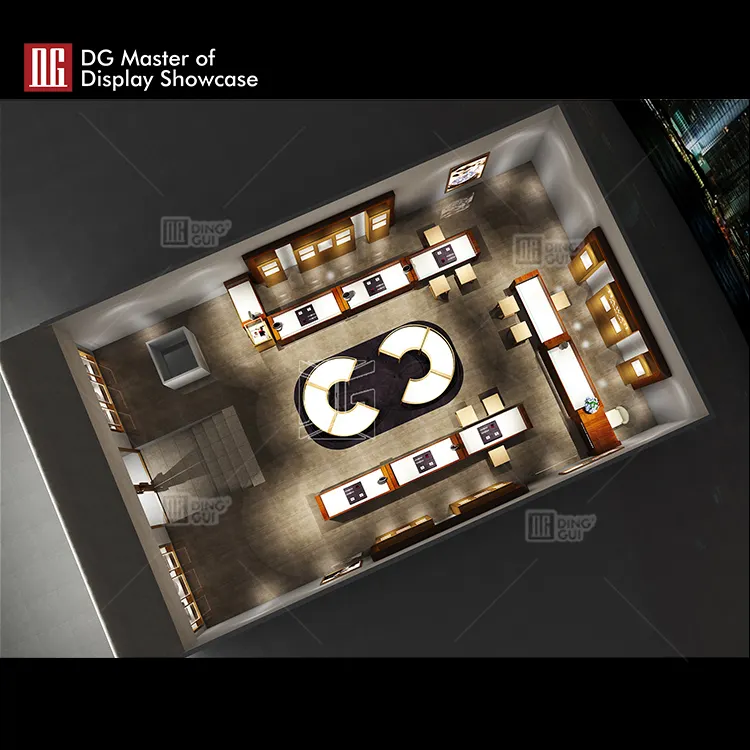 creative optical display cabinets personalized | DG Display Showcase 6