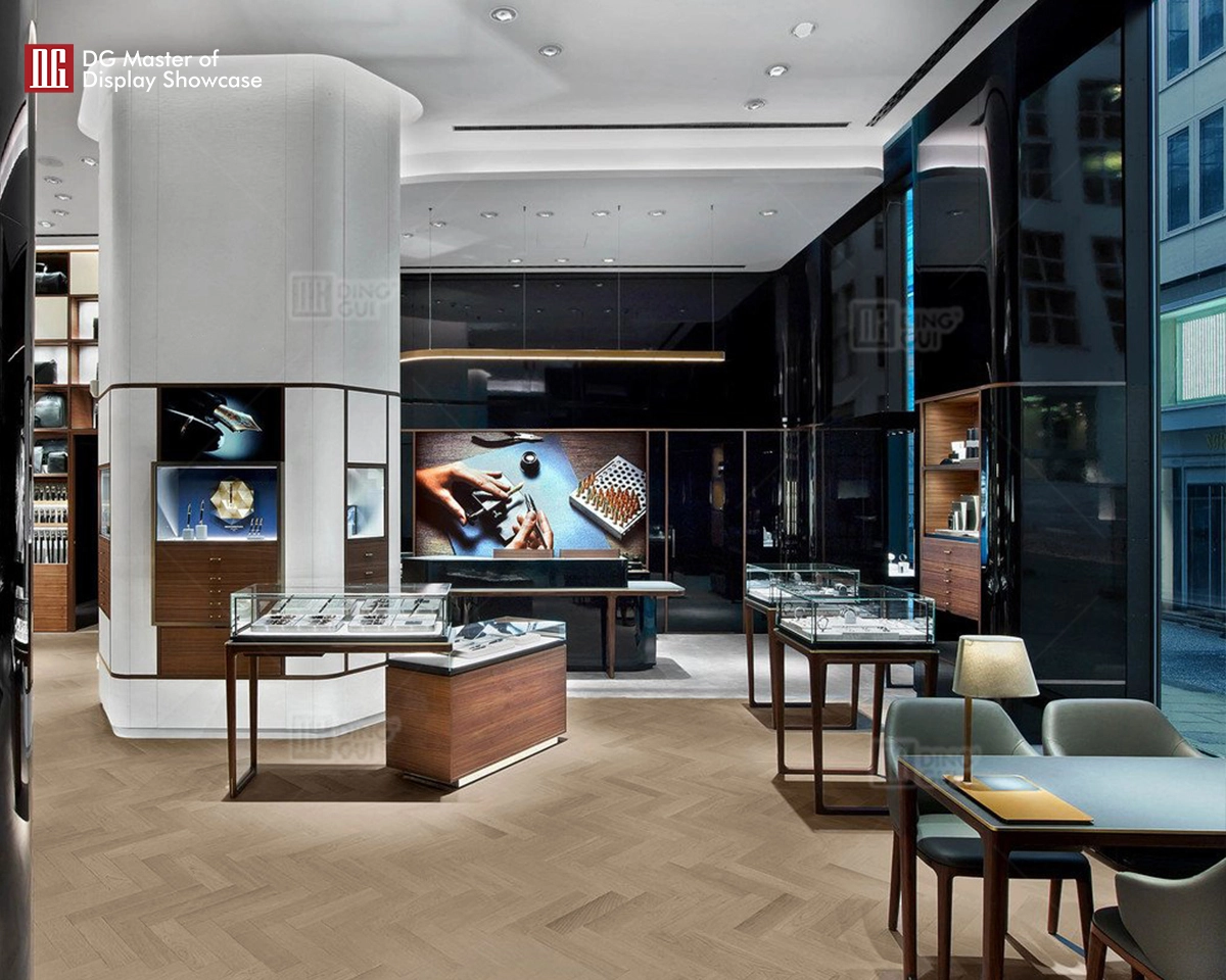 DG Showcase Υψηλής ποιότητας καμπίνα οπτικής βιτρίνας εμπορευμάτων, εμπορικό κέντρο 1