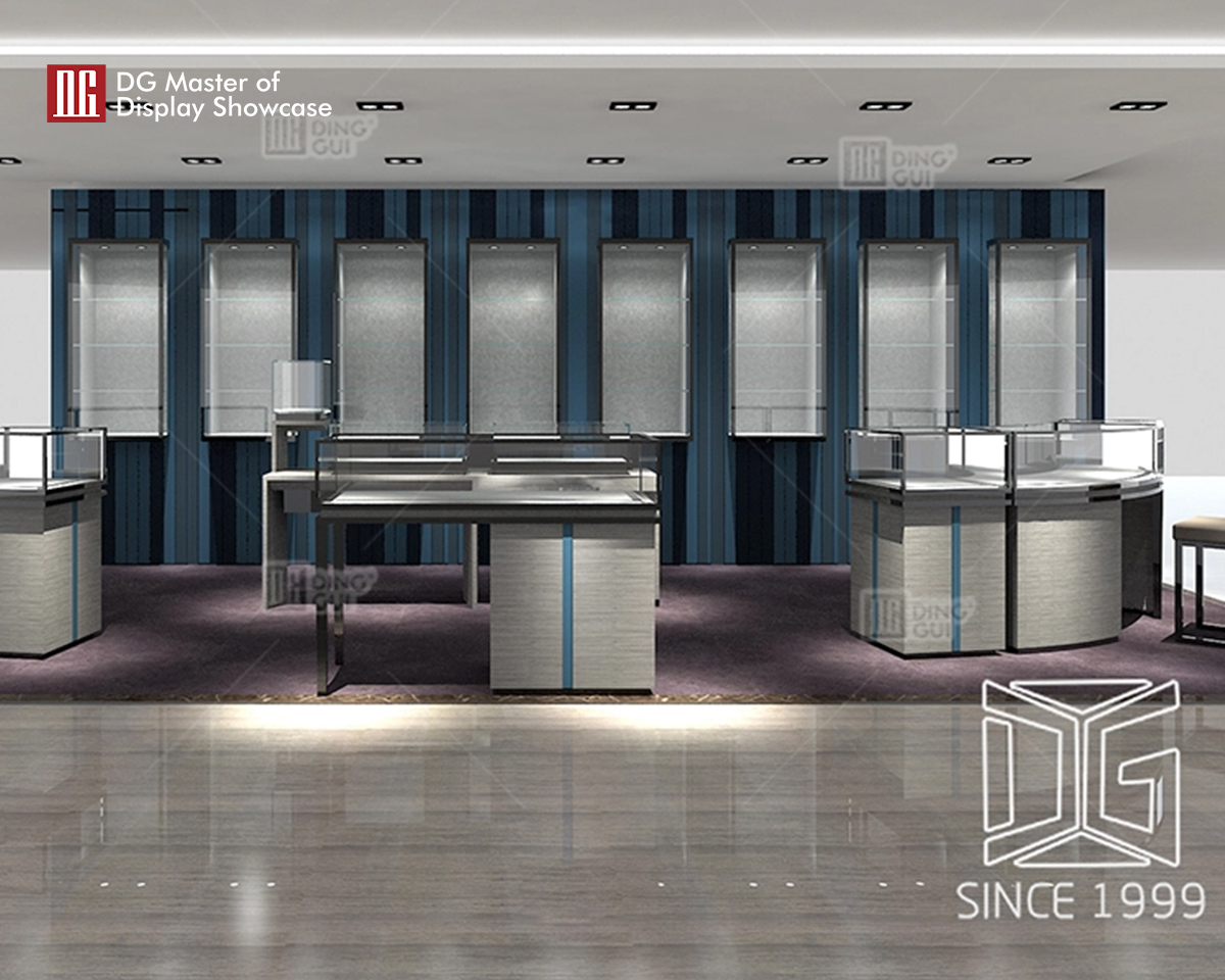 DG Showcase Nye optiske butiksdiskdesign-montre-glasskabe 8