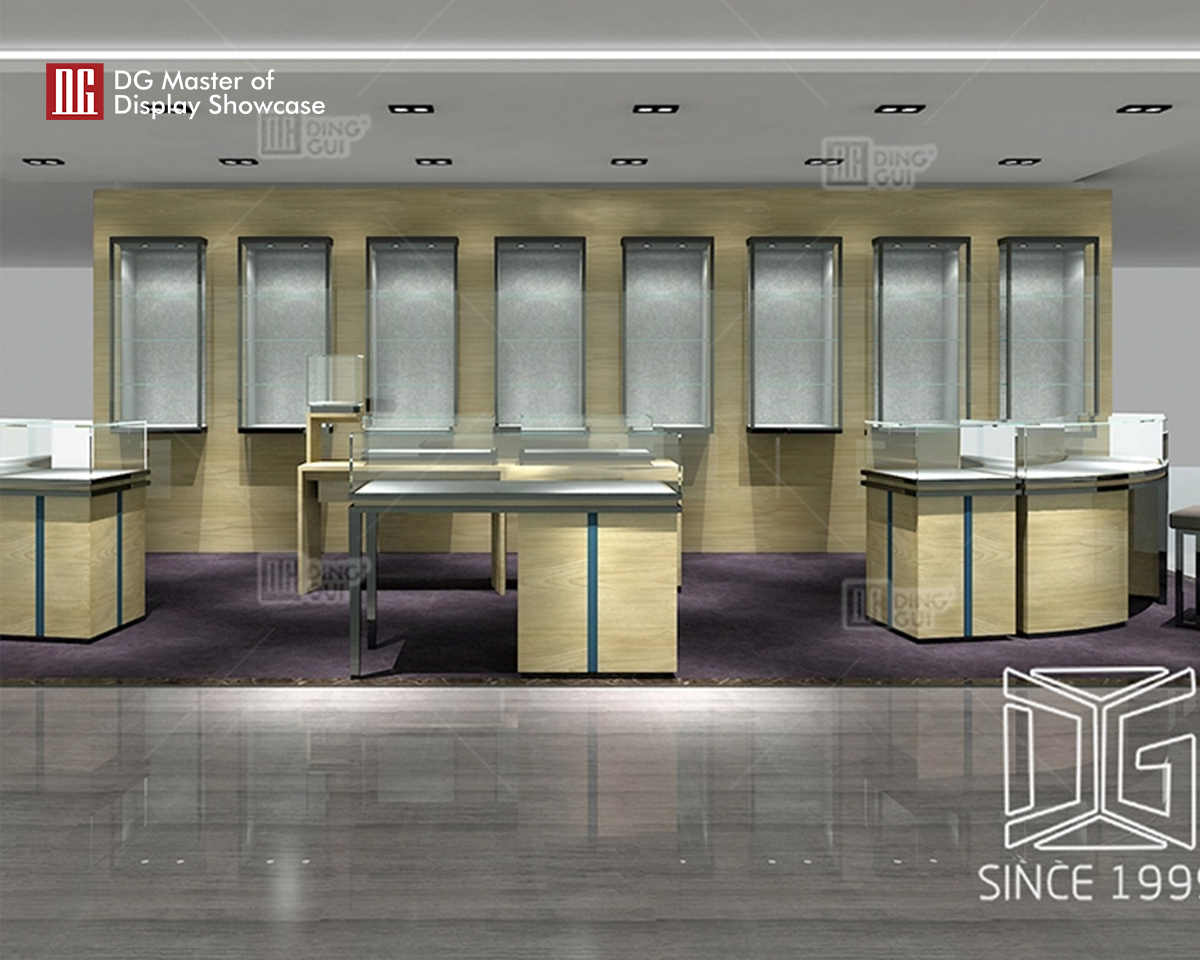 DG Showcase Nye optiske butiksdiskdesign-montre-glasskabe 10