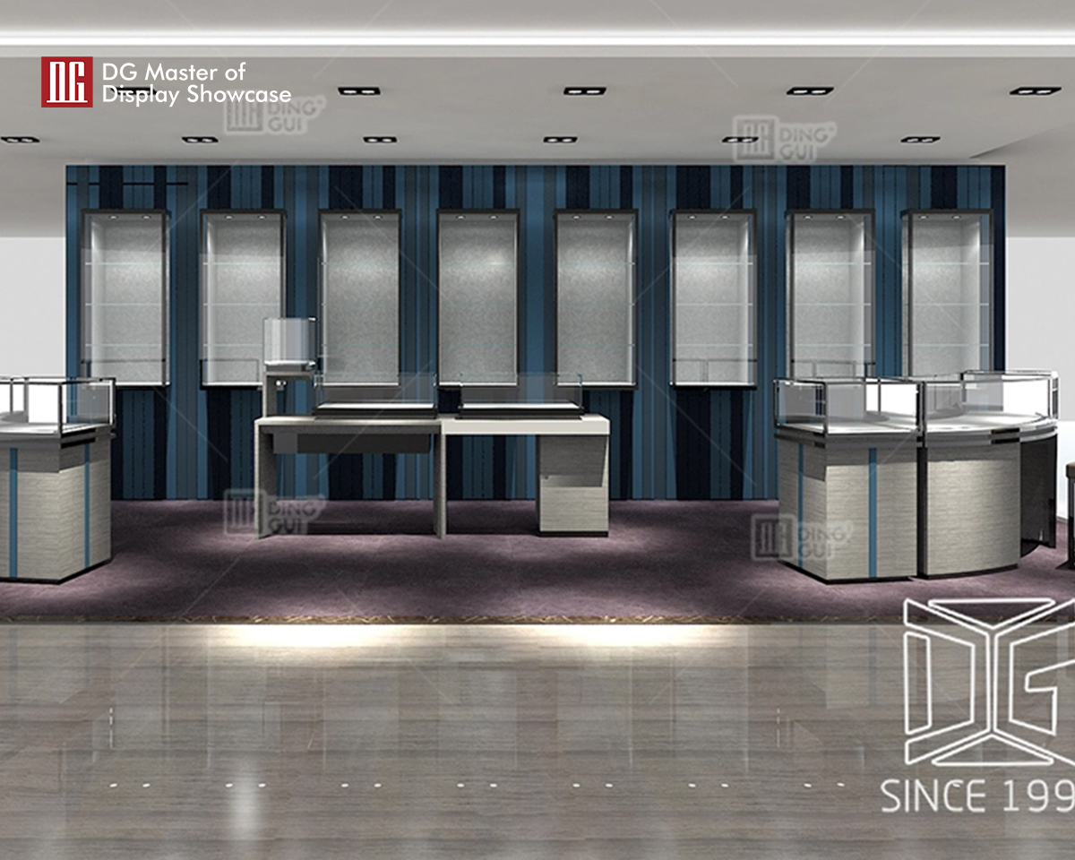 DG Showcase Nye optiske butiksdiskdesign-montre-glasskabe 9