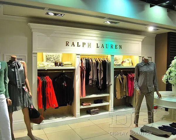 DG Showcase Modetøj Vægdisplay Showcase Brugerdefinerede Luksusskabe Design 1