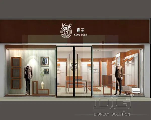 DG Showcase Manufacturer Luxury Clothes Shop Display Exhibition For Sale 1