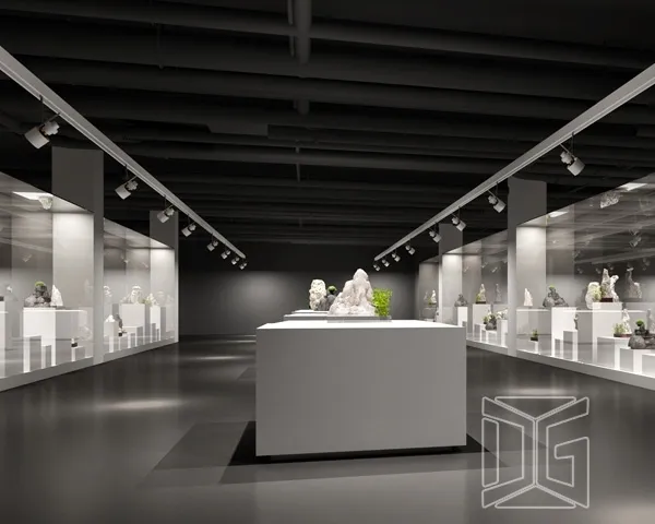 Glass Museum Display Case - Modern Design, Eco-friendly Materials - Exhibition Cabinets 3