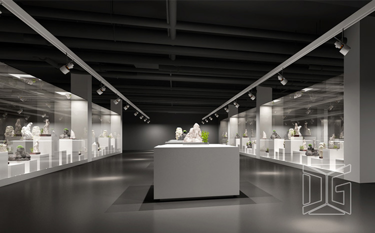 pedestal display case