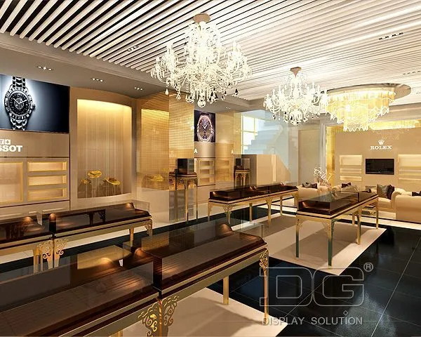 DG Showcase High End Watch Display Showcases Luxury Design Cabinet For Rolex 1