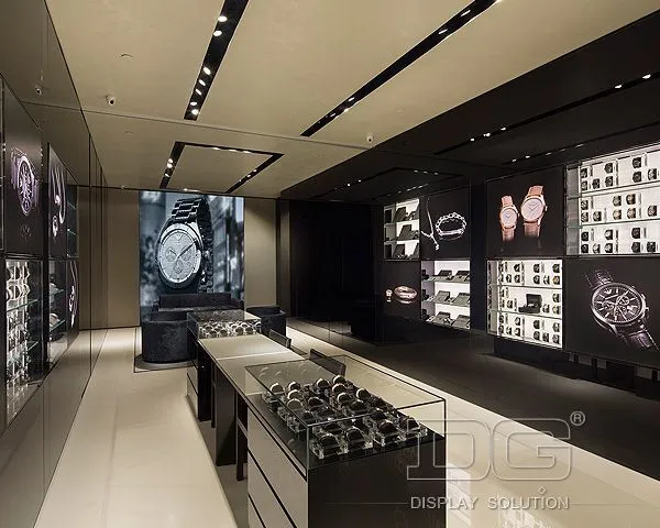 DG Showcase Luxury Watch Store Design Custom Display Showcase Decoration 1