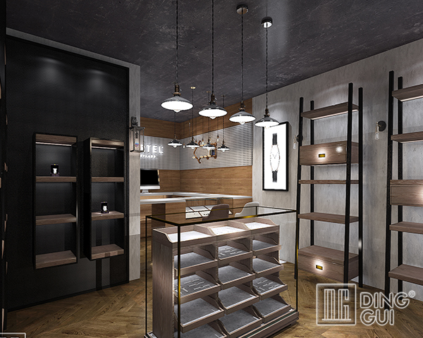 DG Showcase Modern Watch Display Showcase High End Cabinets Creative Design 5