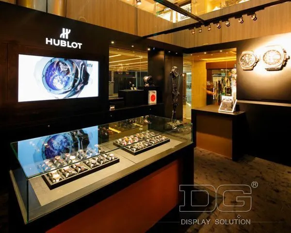DG Showcase Ανδρικό Ρολόγιο Κατάστημα Βιτρίνας Κατασκευαστής Μοντέρνου Σχεδιασμού από την Κίνα 1