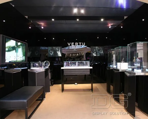 DG Showcase High End Custom Watch Display Tower Cabinet Famous Brand 1