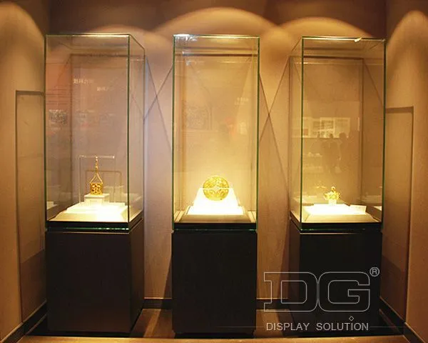 DG Showcase Brugerdefineret Metal Museum Showcase Skab Firma Fra Kina 1