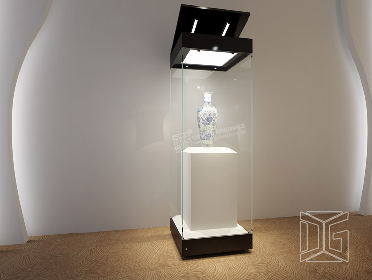 Wooden Museum Cabinet