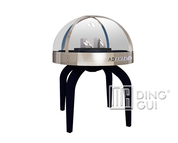 DG Showcase Custom Jewelry Display Showcase Cabinet Marangyang Disenyo 1