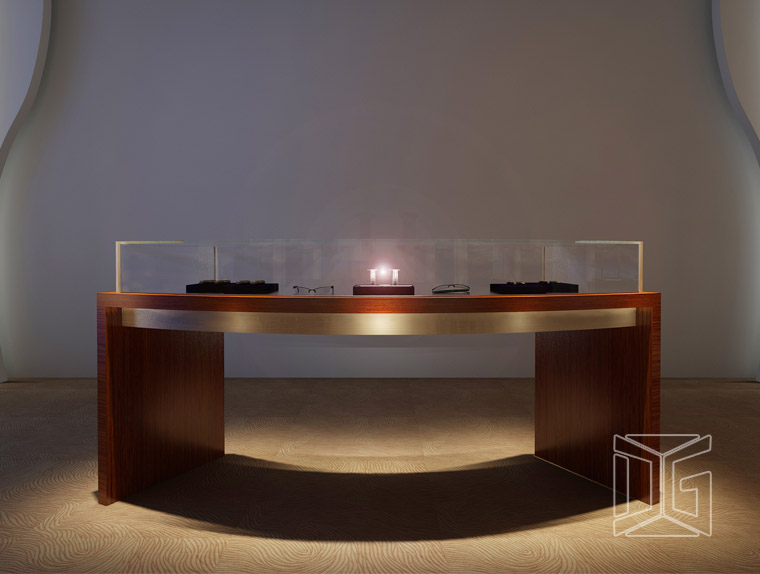 Modern Stainless Steel Shop Counter For Jewelry Shop Modern Stainless Steel Shop Counter For Jewelry Shop