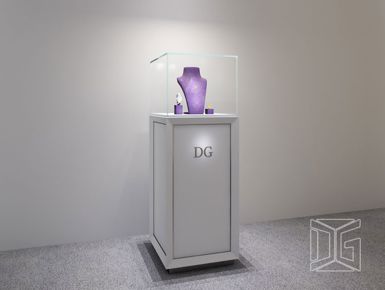 New Stainless Steel Jewelry Display Gondola