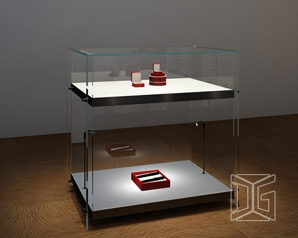 DG Showcase Customized Luxury Jewelry Display Showcases para sa pagbebenta 1
