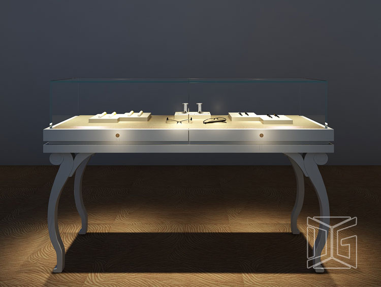  Θήκη μετρητή εμφάνισης κοσμημάτων προσαρμοσμένου σχεδιασμού 