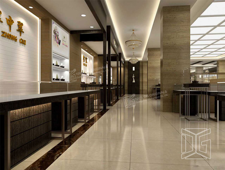  Ντουλάπι βιτρίνας καταστήματος κατά παραγγελία 