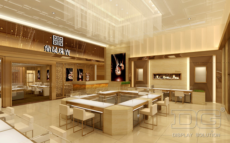 Luxury Interior Design Jewelry Showroom Furnitures Luxury Interior Design Jewelry Showroom Furnitures