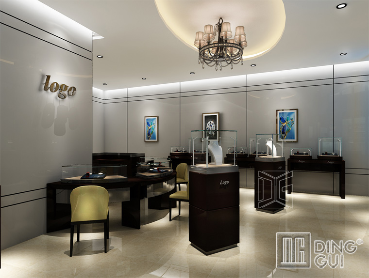 DG Showcase လုပ်ငန်းသုံး လက်ဝတ်ရတနာဆိုင် ခင်းကျင်းပြသထားသော ခေတ်မီဒီဇိုင်း 6