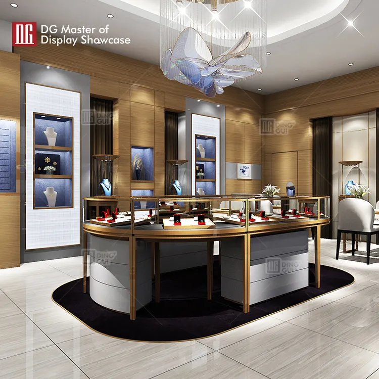 DG Display Showcase | customized jewelry showcase manufacturers top brand 6