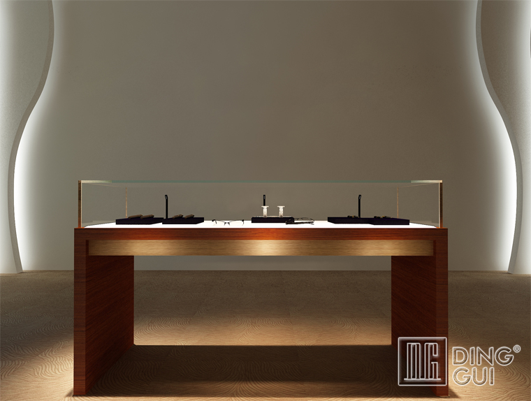 DG Showcase klassisk smykkeshowroom display showcase fabrik direkte salg 6