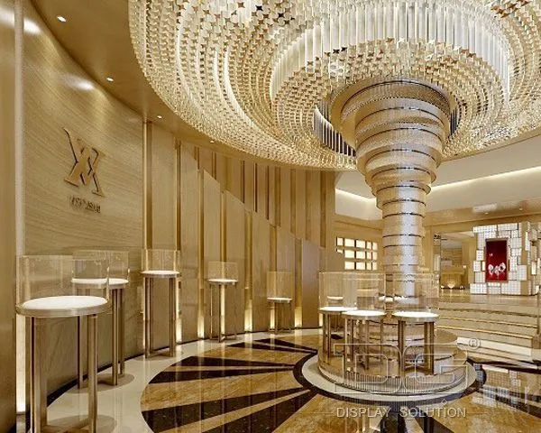 DG Showcase High End Jewelry Shop Showcase Jewellery Cabinet Luxury design 1