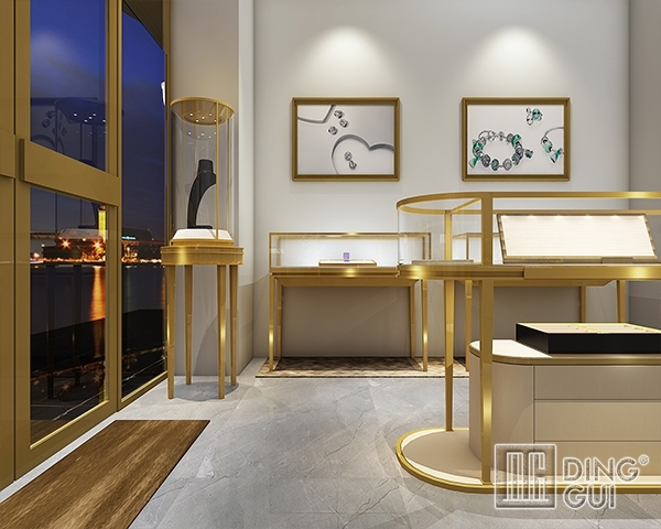 DG Showcase High End Quality Jewellry Store Display Cabinet Unique Showcase Furniture 1